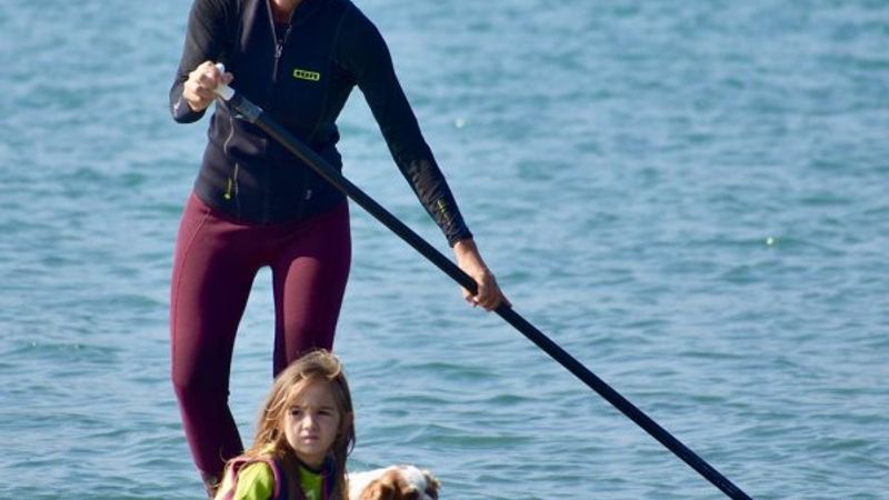 Çağla Kubat, kızını da sörfçü yaptı