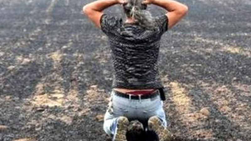 Çanakkale yangınındaki fotoğrafın hikayesi ortaya çıktı