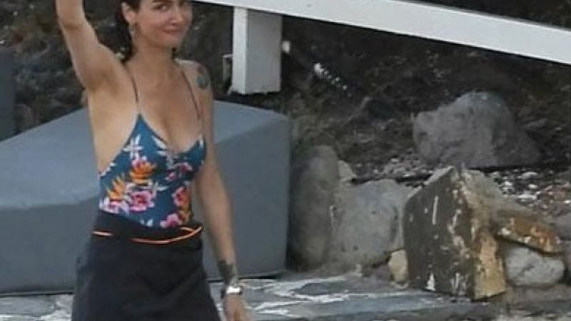 Birce Akalay, tatilde