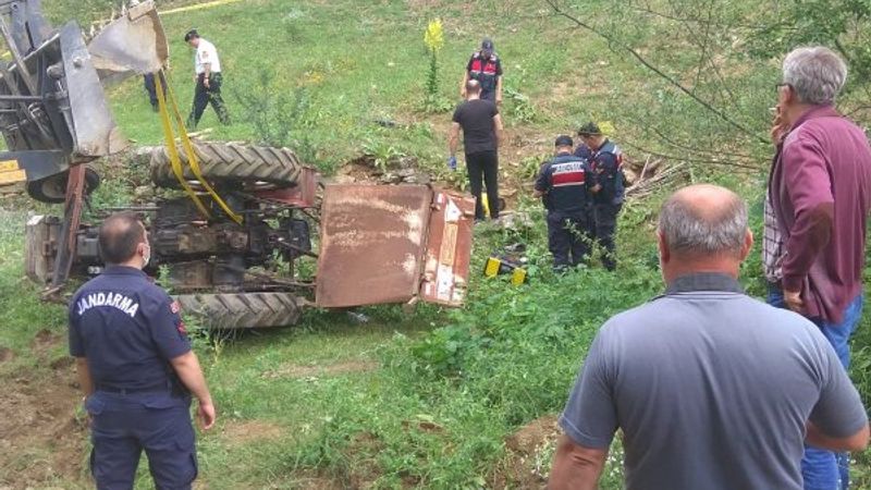 Bilecik'te 5 gün önce aldığı traktörle kaza yapıp, öldü