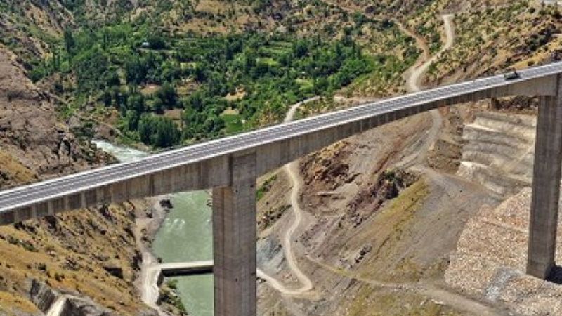 Türkiye'nin en yüksek köprüsü 11 Temmuz'da açılacak