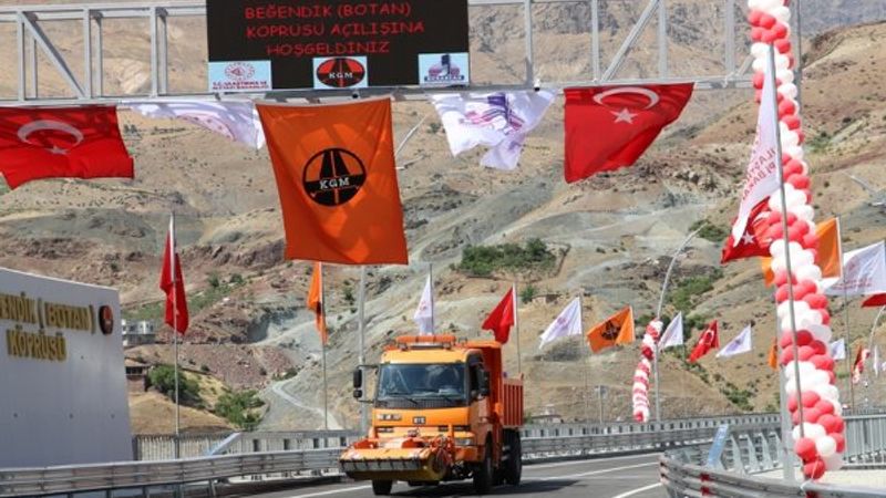 Beğendik Köprüsü açıldı