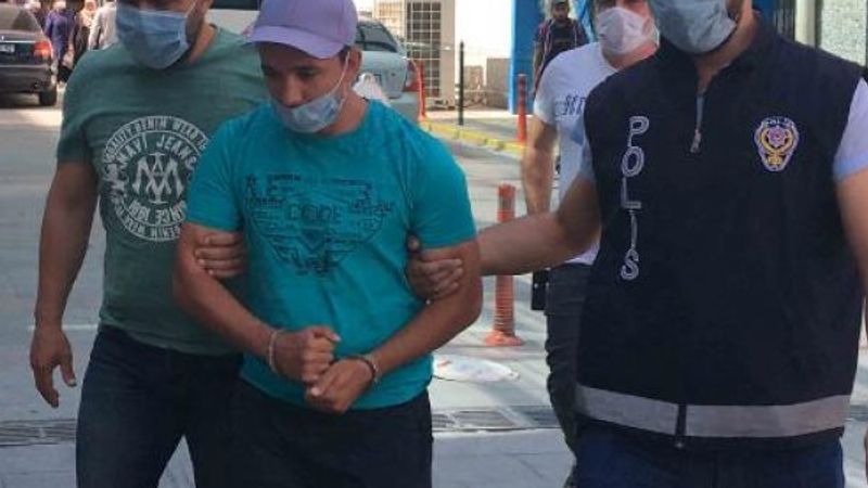 Konya'da 155 suç kaydı bulunan zanlı tutuklandı