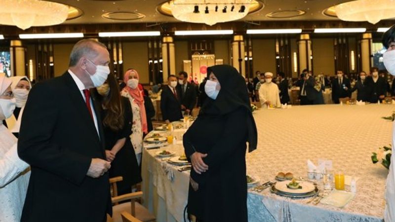 15 Temmuz şehitlerinin yakınları Erdoğan'la buluştu