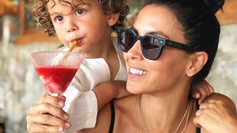 Tanem Sivar'ın tatil pozu