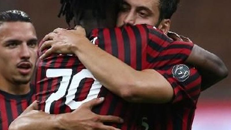 Milan, Hakan Çalhanoğlu'nun gol ve asistleriyle kazandı