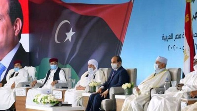 Sisi, Hafter’e destek veren kabile reisleriyle görüştü