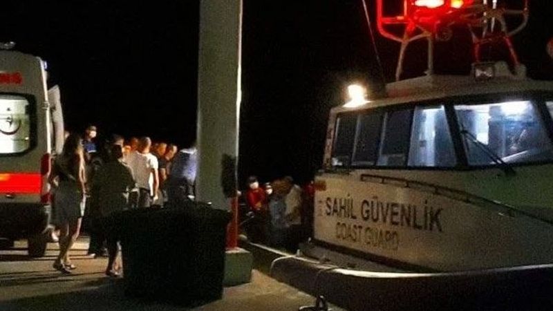 Edremit Körfezi'nde tekne battı: 1 ölü, 2 yaralı