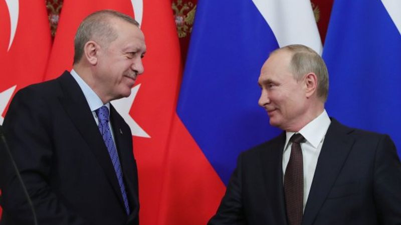 Cumhurbaşkanı Erdoğan, Putin'le görüştü