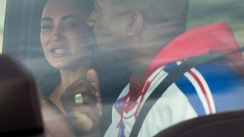 Kim Kardashian, gözyaşlarına boğuldu