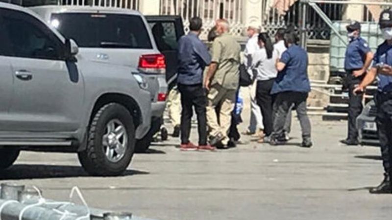 ABD Büyükelçisi Satterfield Ayasofya Camii'nde