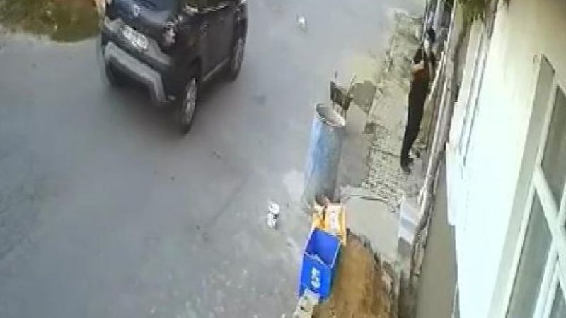 Arnavutköy'de lüks aracıyla kediyi ezdi