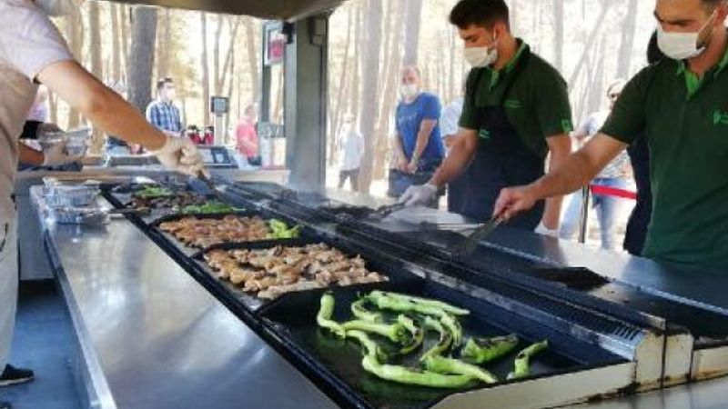 Orman yangınlarını önlemek için ateşsiz mangal hizmette