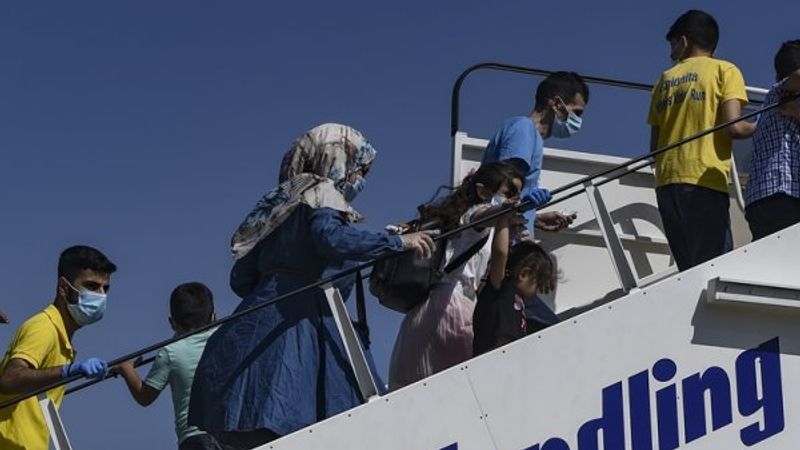 Yunanistan'daki Iraklılar ülkelerine dönüyor