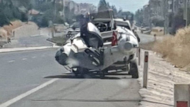 Bodrum’da çalınan bot yol kenarında bulundu