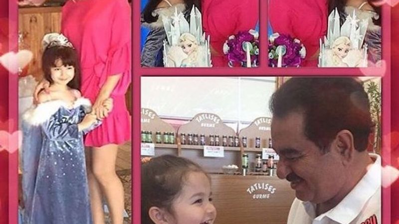 İbrahim Tatlıses, küçük kızıyla buluştu
