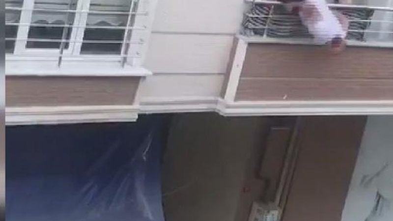 Küçükçekmece'de akrabalarıyla tartışıp, balkondan düştü