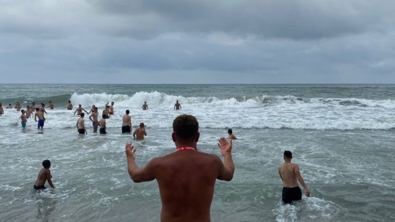 Düzce'de köylüler gönüllü can kurtaranlık yapıyor