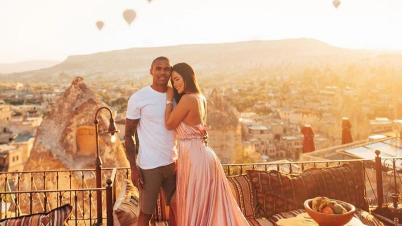 Douglas Costa, Kapadokya'ya geldi