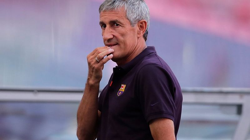 Barcelona, Quique Setien'i kovdu