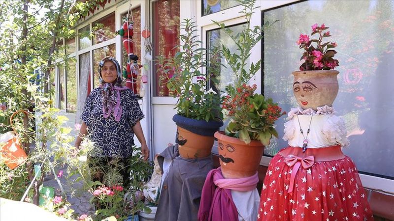 Konyalı Kezban hanımın 'hayal bahçesi'