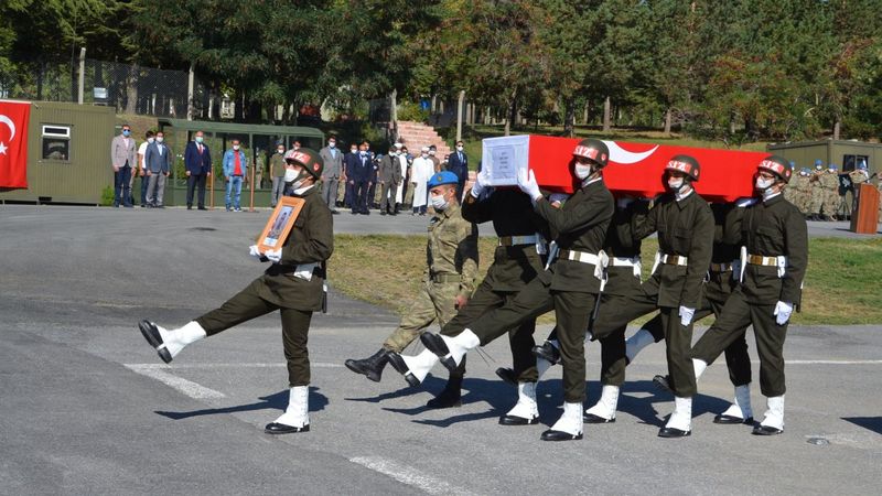 Şehit Ümit Çıkın için Hakkari’de tören düzenlendi