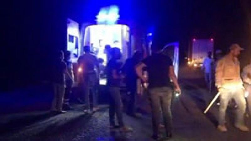 Şanlıurfa'da 2 aracın çarptığı motosiklet sürücüsü hayatını kaybetti
