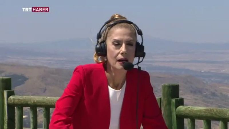 TRT Haber spikeri Nilgün Balkaç canlı yayın sırasında bayıldı