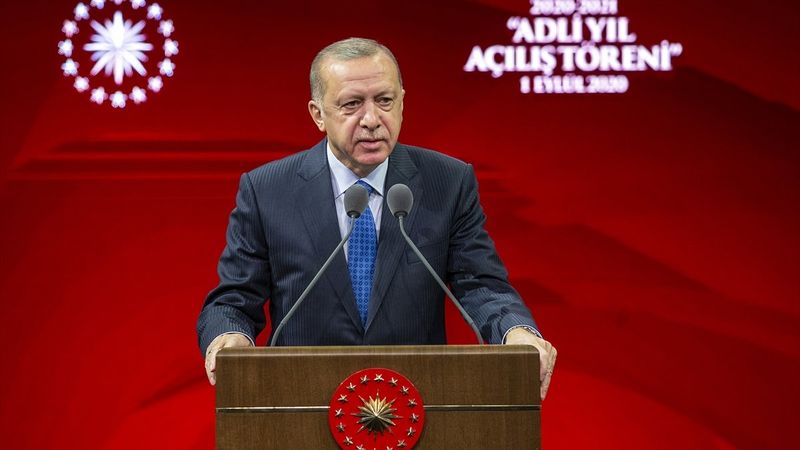 Cumhurbaşkanı Erdoğan, 2020-2021 Adli Yıl Açılış Töreni'nde