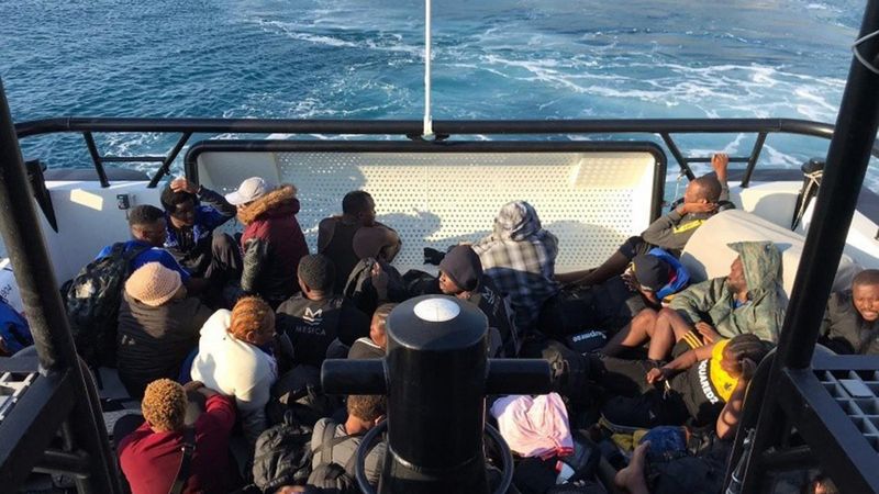 Muğla'da 41 düzensiz göçmen kurtarıldı