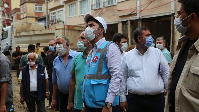 Bakan Murat Kurum, Giresun'daki son durumu anlattı
