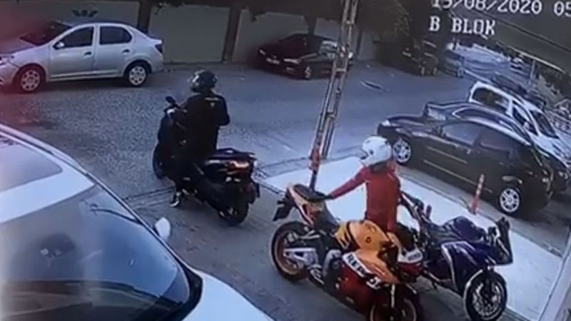İstanbul'da vatandaşları canından bezdiren motosiklet hırsızları