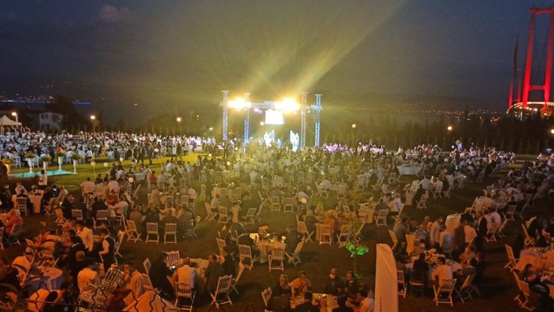 AK Parti Milletvekili Cemil Yaman, oğluna düğün yaptı