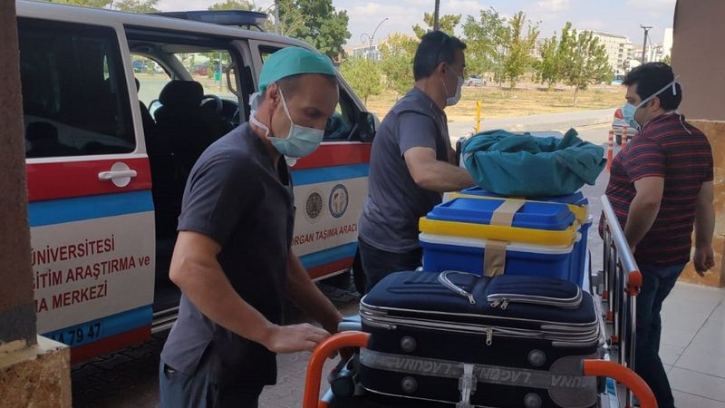 Sivas'ta 70 yaşındaki kadının organları üç hastaya umut oldu