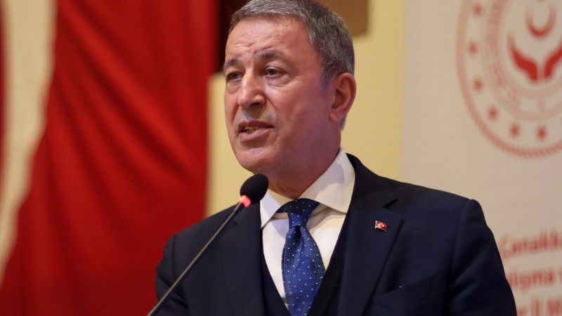Bakan Hulusi Akar, Almanya Savunma Bakanı Karrenbauer ile Doğu Akdeniz'i görüştü