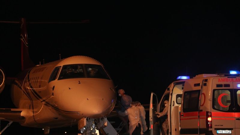 KKTC'deki koronavirüs hastaları tedavi için Türkiye'de