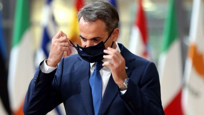 Miçotakis yazdığı makalede Türkiye'yi tehdit etti