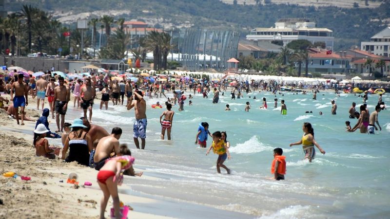 Turizm cenneti Ege'ye tatilci akını