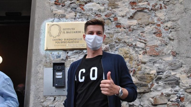 Miha Zajc, Genoa için sağlık kontrolünden geçti