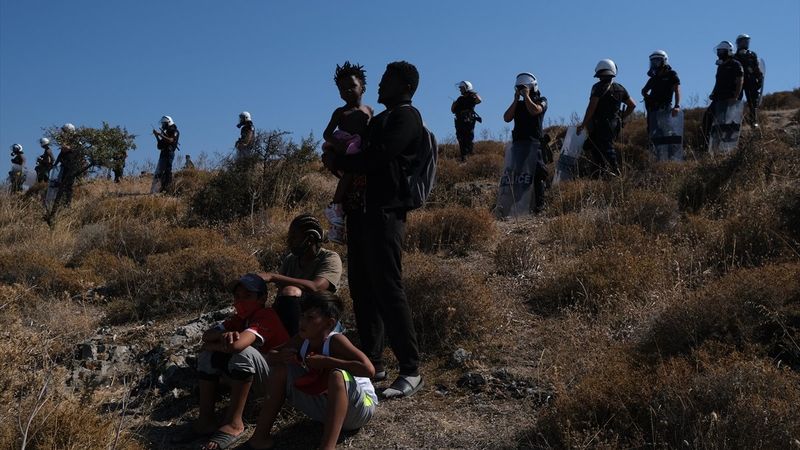 Moria kampındaki sığınmacılar özgürlük istiyor