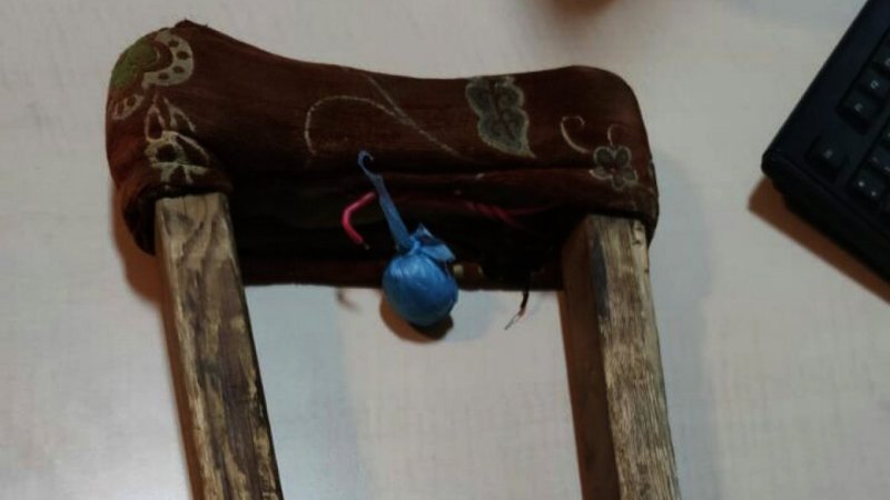 Gaziantep'te engellinin koltuk değneğinden uyuşturucu çıktı