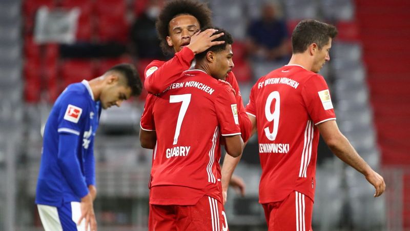 Bayern Münih'ten Schalke'ye 8 gol