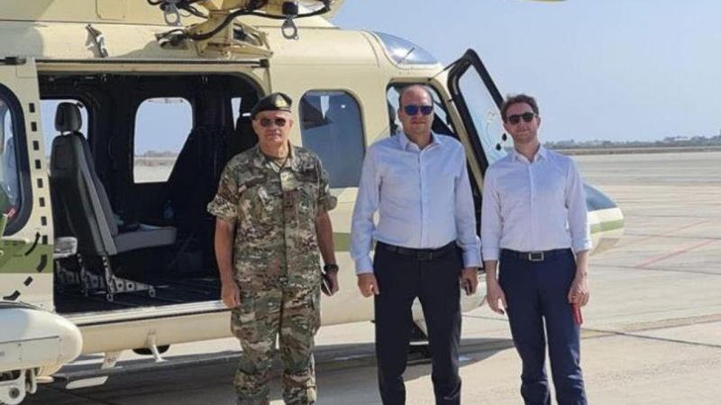 Fransız bakan Kıbrıs üzerinde keşif uçuşu yaptı