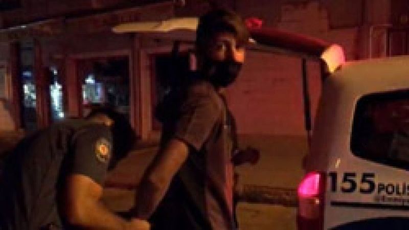 Denizli'den polisten kaçan motosikletli kaza yaptı