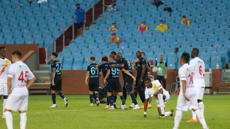 Trabzonspor, Yeni Malatyaspor'u mağlup etti