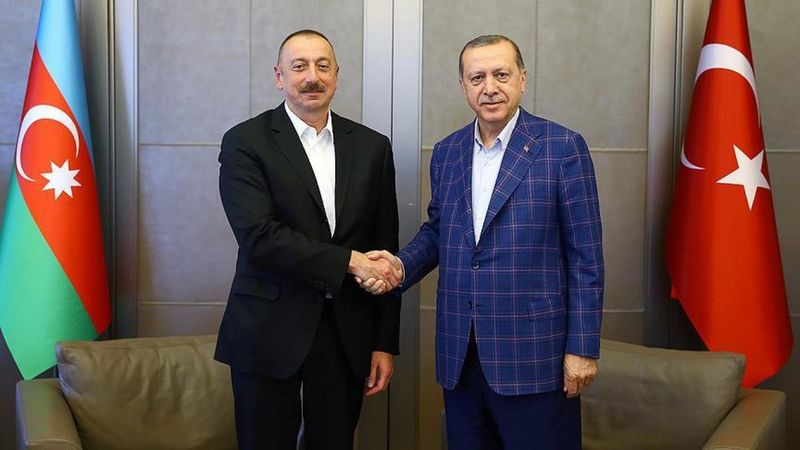 Cumhurbaşkanı Erdoğan, Aliyev'le görüştü