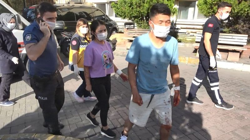 Şişli'de işkence gören kadının yardımına polis koştu