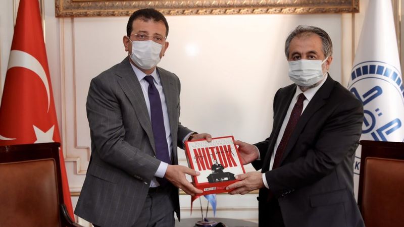 Ekrem İmamoğlu’ndan İstanbul Müftülüğü’ne ziyaret