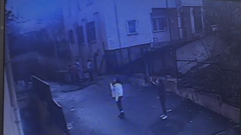 İstanbul'da 12 yaşındaki kızın pencereden atladığı anlara ait görüntüler ortaya çıktı