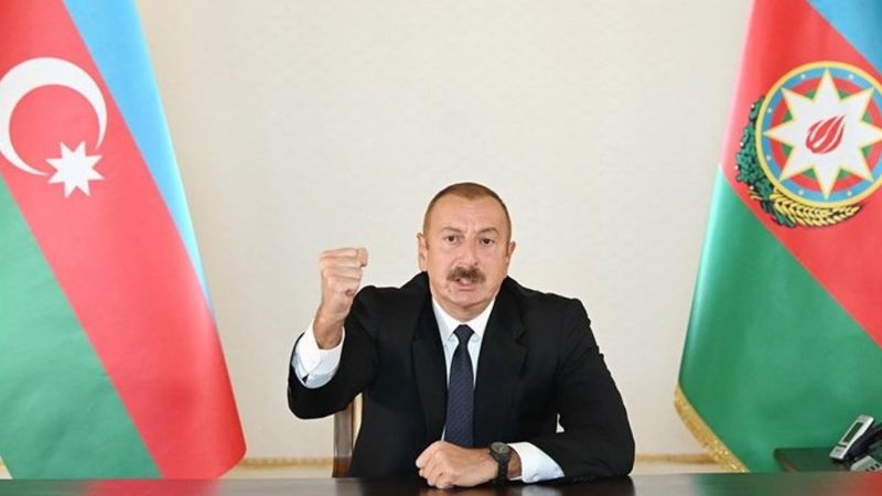 Aliyev'den Dağlık Karabağ için kararlılık adımı